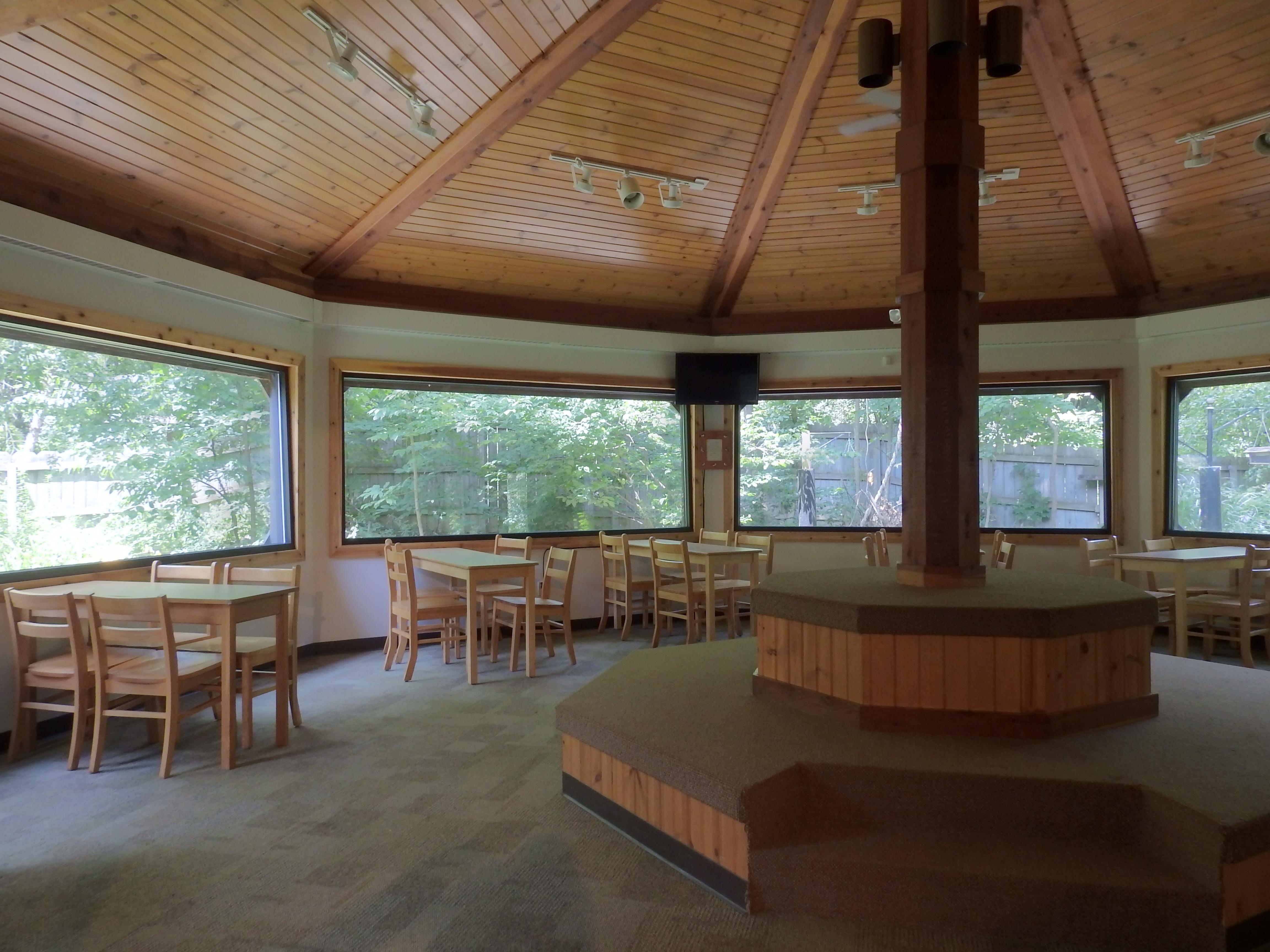 Bird Observatory at the Huston-Brumbaugh Nature Center